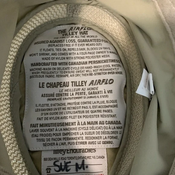 Tilley Airflo Hat for sun, pool or hiking - Picture 5 of 6